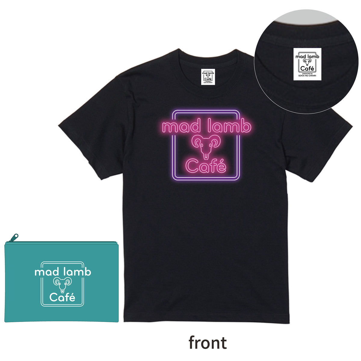 セカオワ Terminal Tシャツ Tシャツ(PVCケース付) A – SEKAI NO OWARI 